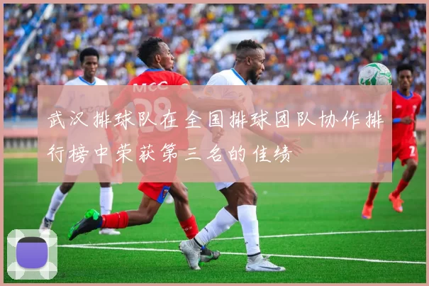 武汉排球队在全国排球团队协作排行榜中荣获第三名的佳绩
